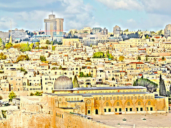Jerusalem from the Mount of Olives