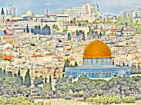 Jerusalem from the Mount of Olives