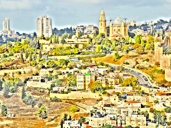 Jerusalem from the Mount of Olives