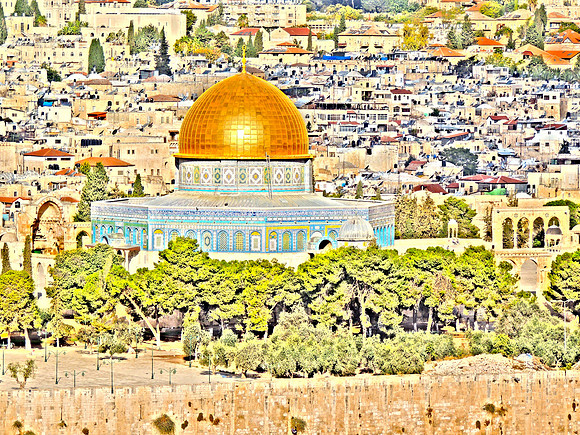 Jerusalem from the Mount of Olives